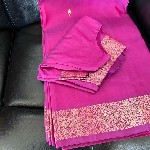 Other - Kanchipuram Silk Saree - Magenta